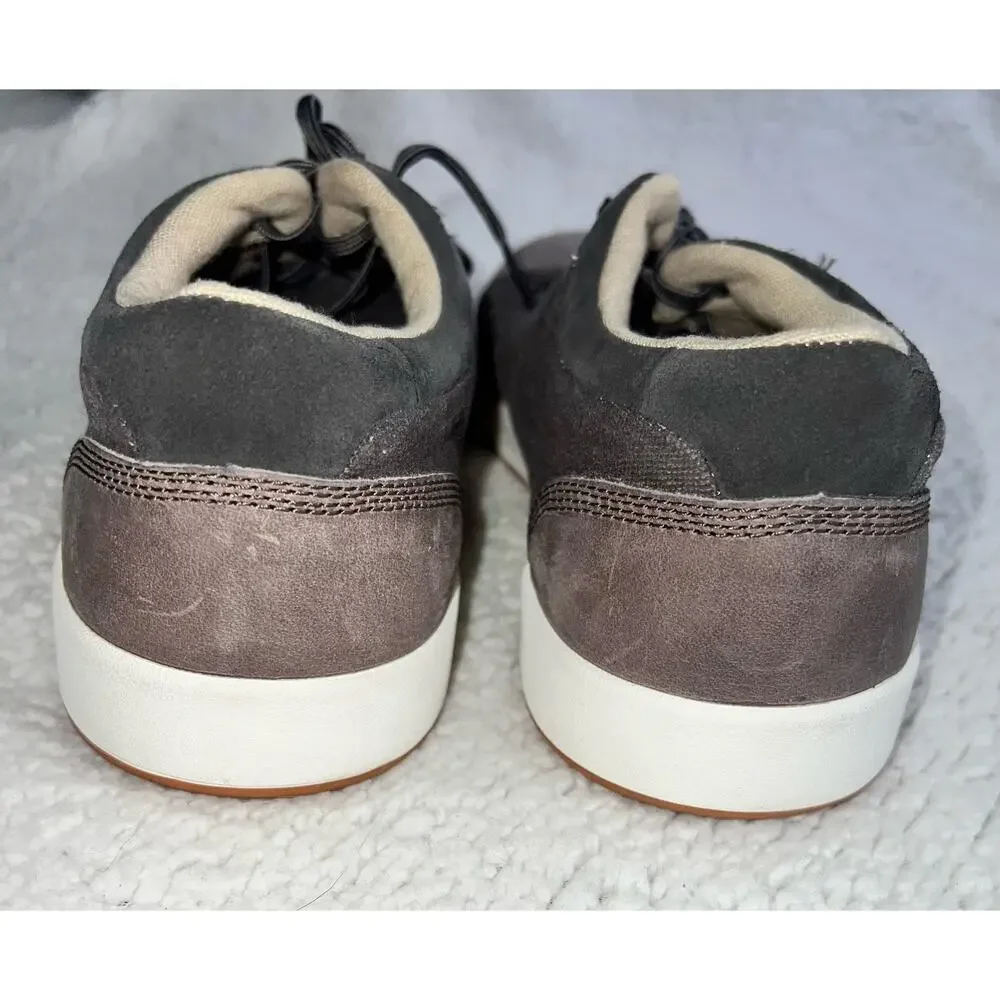 Kodiak Gray Leather Karlen Lace Casual Shoe - size 10 - A-U3